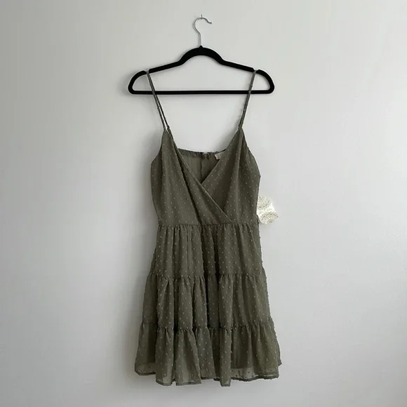 green emerald velvet dress Altar'd State Gianna Plaid Mini Bow Dress NWT  Our Sunshine Boutique